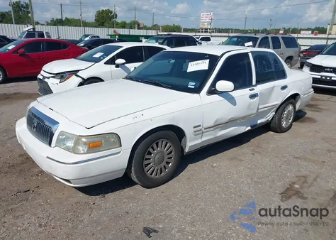 2010 Mercury Grand Marquis Ls (Fleet Only) from USA, damaged, VIN 2MEBM7FV0AX603962